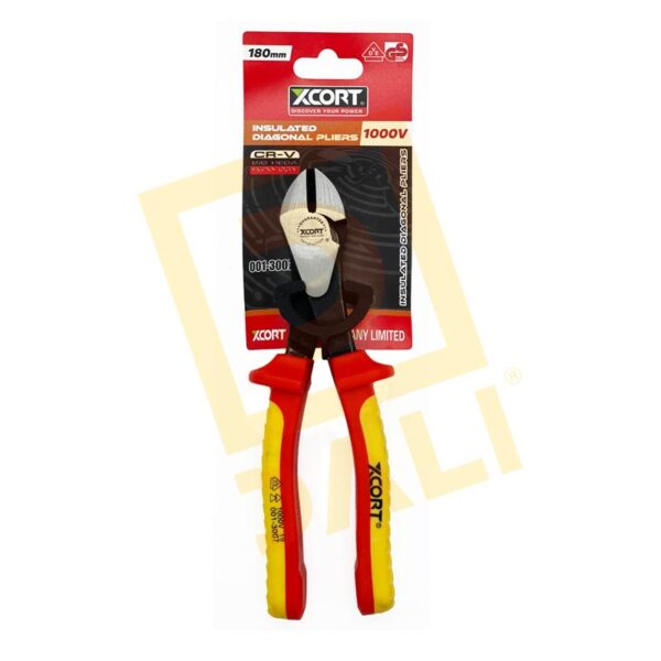 Alicate de corte diagonal aislado 7" 1000v XCORT® Mod. 001-3007