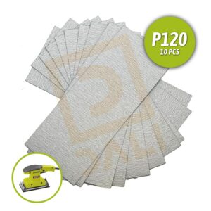 Hojas de lija para lijadora de acabado 228x93mm grano 120 XCORT® (10pcs) Mod. XAAP185120