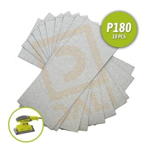 Hojas de lija para lijadora de acabado 228x93mm grano 180 XCORT® (10pcs) Mod. XAAP185180