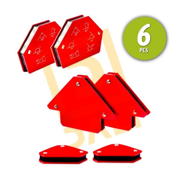 Set sujetadores magnéticos (6pcs) Mod. XAMWH-0601 - Imagen 2