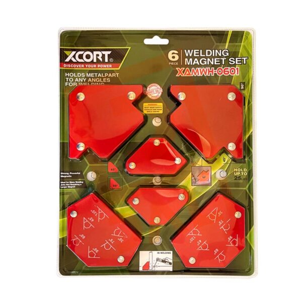 Set sujetadores magnéticos (6pcs) Mod. XAMWH-0601