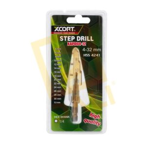 Broca cónica escalonada 4-12mm XCORT® Mod. XAPD04-12