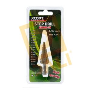 Broca cónica escalonada 4-20mm XCORT® Mod. XAPD04-20