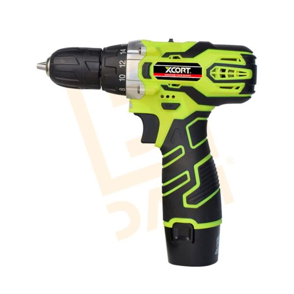 Set Taladro inalámbrico 12V (Incl. Cargador y baterías) Mod. XDC08-12S