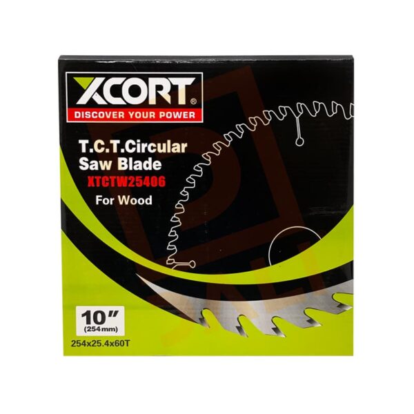 Sierra de disco con punta de carburo de tungsteno (TCT) 254mm 60T XCORT® Mod. XTCTW25406 - Imagen 2