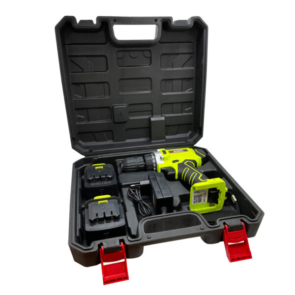 Set Taladro Inalámbrico 12V + Cargador + Baterías Mod. XDC06-12 - Imagen 2