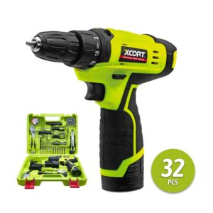 Kit Taladro Inalámbrico 12v (32pcs) Mod. XDC03-1232