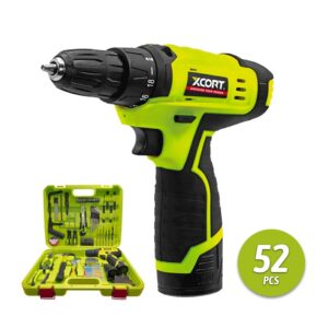 Kit Taladro Inalámbrico 12v (52pcs) Mod. XDC03-1252